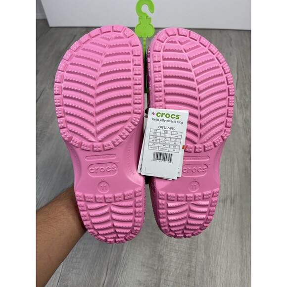 Crocs Hello Kitty and Friends Classic Mens Size 11 Womens Size 12.5 Sanrio NEW G - Picture 7 of 9